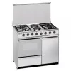 Meireles Gas Stove - 4 Burners - 59L - Stainless Steel - E 920 X Natural