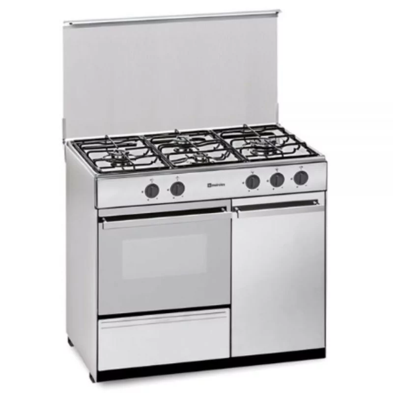 Meireles Gas Stove - 4 Burners - 55L - Stainless Steel - N 920 X Natural Gas Meireles Gas Stove - 4 Burners - 55L - Stainless Steel - N 920 X Natural Gas