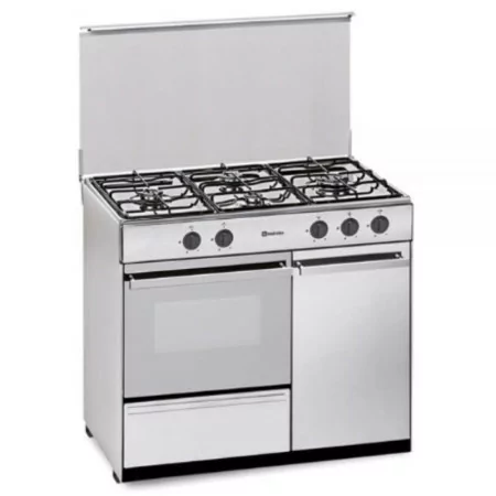Cocina de Gas Meireles - 4 Quemadores - 55L - Inox - N 920 X Gas Natural