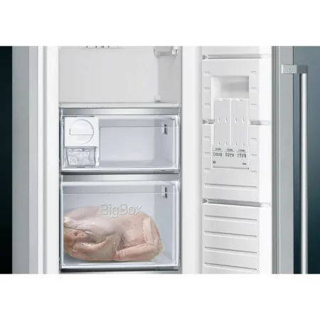 Siemens iQ500 Vertical Freezer - 242L - No Frost - Class D - Stainless Steel - GS36NAIDP