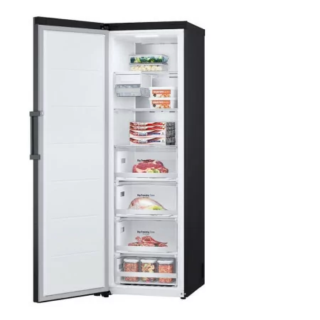 LG Upright Freezer - 324L - Class D - Black - GFM-61-MCCSF