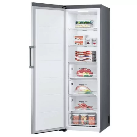 LG Vertical Freezer - 324L - Class E - Shiny Steel - GFE41PZGSZ