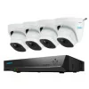 Kit de Videovigilância Reolink UHD 4K 8MP - Detecção AI Pessoa/Veículo - 8CH POE - 2TB Disco Incluido