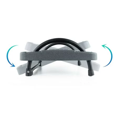 Apoio de Pés TooQ - Ajustável - Cinzento - TQFR0601-G|TooQ|8433281013025