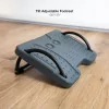 TooQ Footrest - Adjustable - Gray - TQFR0601-G