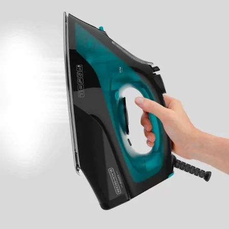 Black & Decker Iron - 2400W - Black / Blue - BXIR2403E