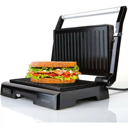 Grelhador Black & Decker - 1000W - Preto - BXGR1000E|Black Decker|8432406680050