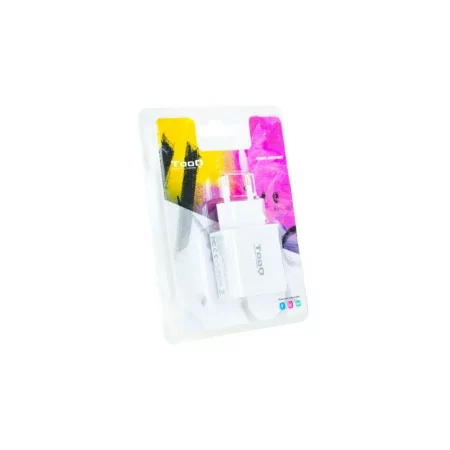 Carregador USB TooQ - Branco - 100-240V - TQWC-2SC04WT|TooQ|8433281012042
