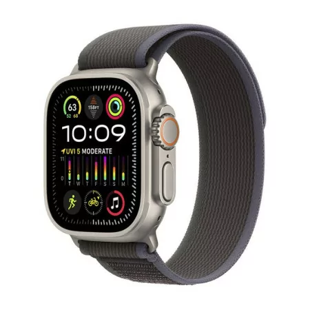 Apple Watch Ultra 2 GPS + Cellular Titanium | Bracelete Loop Trail Azul/Preto - Medium / Large (49mm)|Apple|0194253832256