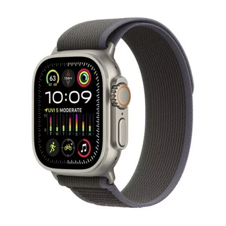Apple Watch Ultra 2 GPS + Cellular Titanium | Bracelete Loop Trail Azul/Preto - Small / Medium (49mm)|Apple|0194253831891
