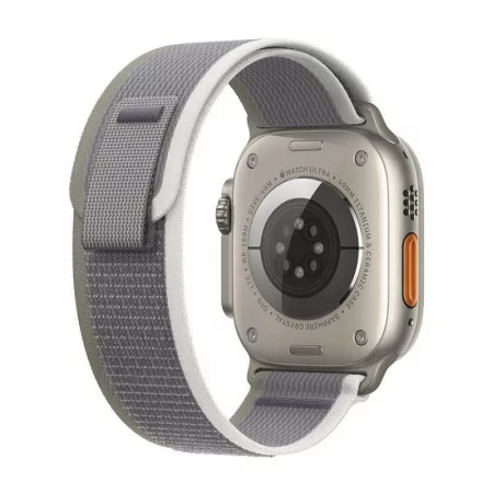 Apple Watch Ultra 2 GPS + Cellular Titanium | Bracelete Loop Trail Verde/Cinza - Medium / Large (49mm)|Apple|0194253831532