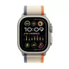 Apple Watch Ultra 2 GPS + Cellular Titanium | Bracelete Loop Trail Laranja/Bege - Medium / Large (49mm)|Apple|0194253830818