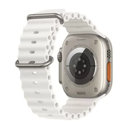 Apple Watch Ultra 2 GPS + Cellular Titanium | White Ocean Bracelet (49mm)