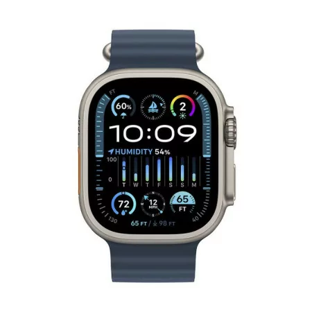 Apple Watch Ultra 2 GPS + Cellular Titanium | Blue Ocean Strap (49mm)