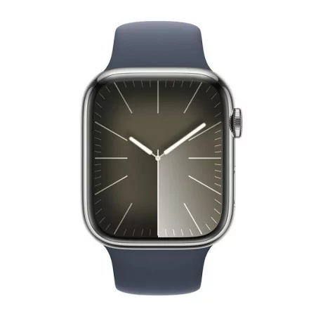 Apple Watch Series 9 GPS + Cellular 45mm Silver Stainless S...