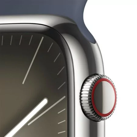 Apple Watch Series 9 GPS + Cellular 45mm Silver Stainless S...