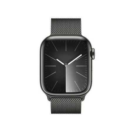 Apple Watch Series 9 GPS + Cellular Aço Inoxidável Grafite | Bracelete Loop Milanesa Grafite (41mm)|Apple|0195949023729
