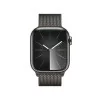 Apple Watch Series 9 GPS + Cellular Aço Inoxidável Grafite | Bracelete Loop Milanesa Grafite (41mm)|Apple|0195949023729