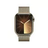 Apple Watch Series 9 GPS + Cellular Aço Inoxidável Dourado | Bracelete Loop Milanesa Dourado (41mm)|Apple|0195949023392