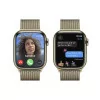 Apple Watch Series 9 GPS + Cellular Aço Inoxidável Dourado | Bracelete Loop Milanesa Dourado (41mm)|Apple|0195949023392