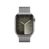 Apple Watch Series 9 GPS + Cellular Aço Inoxidável Prateado | Bracelete Loop Milanesa Prateado (41mm)|Apple|0195949023064