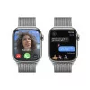 Apple Watch Series 9 GPS + Cellular Aço Inoxidável Prateado | Bracelete Loop Milanesa Prateado (41mm)|Apple|0195949023064