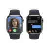 Apple Watch Series 9 GPS + Cellular Aço Inoxidável Grafite | Bracelete Sport Meia-Noite S/M (41mm)|Apple|0195949023507