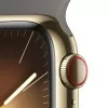 Apple Watch Series 9 GPS + Cellular Aço Inoxidável Dourado | Bracelete Sport Barro - S/M (41mm)|Apple|0195949023170