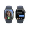 Apple Watch Series 9 GPS + Cellular Aço Inoxidável Prateado | Bracelete Sport Azul Trovoada - M/L (41mm)|Apple|0195949022951