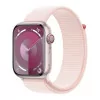 Apple Watch Series 9 GPS + Cellular Alumínio Rosa | Bracelete Sport Loop Rosa Claro (45mm)|Apple|0195949025167