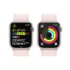 Apple Watch Series 9 GPS + Cellular Alumínio Rosa | Bracelete Sport Loop Rosa Claro (45mm)|Apple|0195949025167