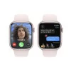 Apple Watch Series 9 GPS + Cellular Alumínio Rosa | Bracelete Sport Rosa Claro - M/L (45mm)|Apple|0195949025051