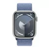 Apple Watch Series 9 GPS + Cellular Alumínio Prateado | Bracelete Sport Loop Azul Inverno (45mm)|Apple|0195949024832