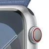 Apple Watch Series 9 GPS + Cellular Alumínio Prateado | Bracelete Sport Loop Azul Inverno (45mm)|Apple|0195949024832