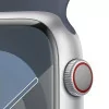 Apple Watch Series 9 GPS + Cellular Alumínio Prateado | Bracelete Sport Azul Trovoada - S/M (45mm)|Apple|0195949024610