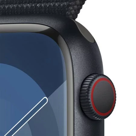 Apple Watch Series 9 GPS + Cellular Alumínio Meia-Noite | Bracelete Sport Loop Meia-Noite (45mm)|Apple|0195949024504