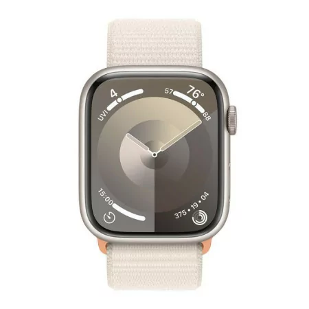 Apple Watch Series 9 GPS + Cellular Alumínio Luz das Estrelas | Bracelete Sport Luz das Estrelas - S/M (45mm)|Apple|0195949023958
