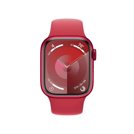 Apple Watch Series 9 GPS + Cellular Alumínio Red | Bracelete Sport Red - S/M (41mm)|Apple|0195949028168