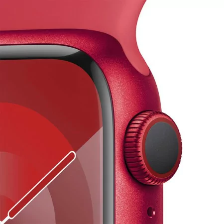 Apple Watch Series 9 GPS + Cellular Alumínio Red | Bracelete Sport Red - S/M (41mm)|Apple|0195949028168