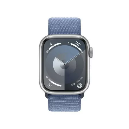 Apple Watch Series 9 GPS + Cellular Alumínio Prateado | Bracelete Sport Loop Azul Inverno (41mm)|Apple|0195949022401