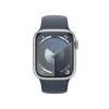 Apple Watch Series 9 GPS + Cellular Alumínio Prateado | Bracelete Sport Azul Trovoada - S/M (41mm)|Apple|0195949022180