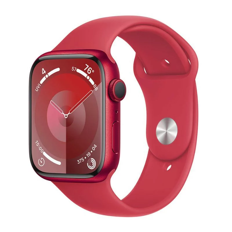 Apple Watch Series 9 GPS Alumínio Red | Bracelete Sport Red - S/M (45mm)|Apple|0195949033230 Apple Watch Series 9 GPS Alumínio Red | Bracelete Sport Red - S/M (45mm)|Apple|0195949033230
