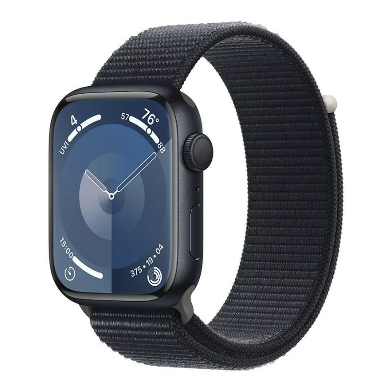 Apple Watch Series 9 GPS Alumínio Meia-Noite | Bracelete Sport Loop Meia-Noite (45mm)|Apple|0195949031366 Apple Watch Series 9 GPS Alumínio Meia-Noite | Bracelete Sport Loop Meia-Noite (45mm)|Apple|0195949031366