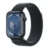 Apple Watch Series 9 GPS Midnight Aluminum | Sport Loop Midnight Bracelet (45mm)