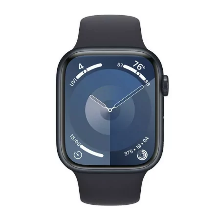 Apple Watch Series 9 GPS Alumínio Meia-Noite | Bracelete Sport Meia-Noite - S/M (45mm)|Apple|0195949031144