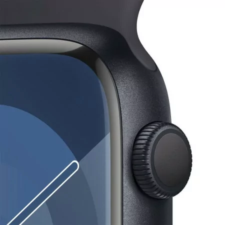 Apple Watch Series 9 GPS Alumínio Meia-Noite | Bracelete Sport Meia-Noite - S/M (45mm)|Apple|0195949031144