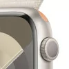 Apple Watch Series 9 GPS Starlight Aluminum | Sport Loop Starlight Bracelet (45mm)