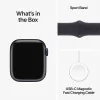Apple Watch Series 9 GPS Midnight Aluminum | Midnight Sport Bracelet - S/M (41mm)
