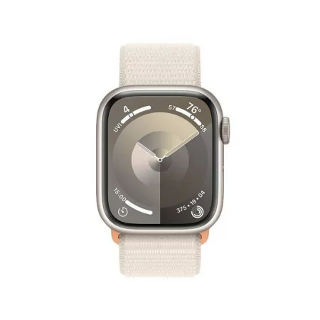 Apple Watch Series 9 GPS Starlight Aluminum | Sport Loop Starlight Bracelet (41mm)