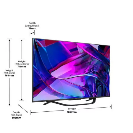 Hisense 55" ULED Smart TV - Mini-LED 55U7KQ - 144 Hz - 4K Ultra HD